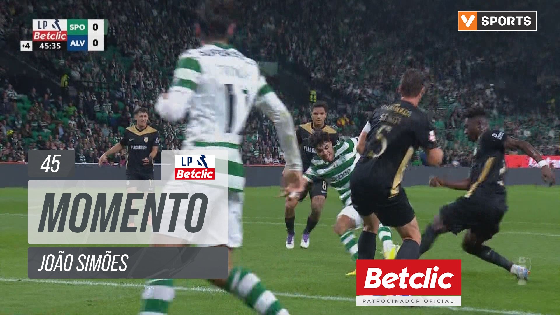 Sporting, Jogada, João Simões aos 45'