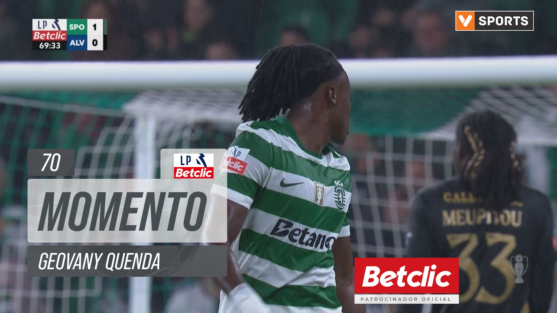 Sporting, Jogada, Geovany Quenda aos 70'
