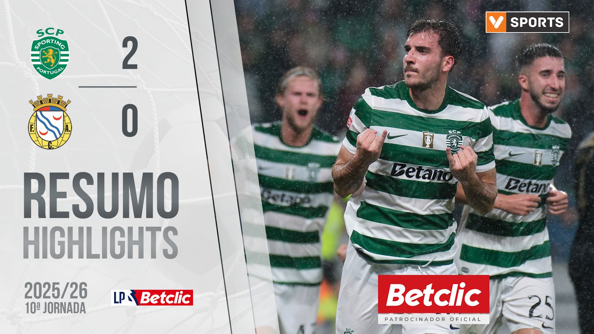 Liga Portugal Betclic (10ªJ): Resumo Sporting 2-0 Alverca