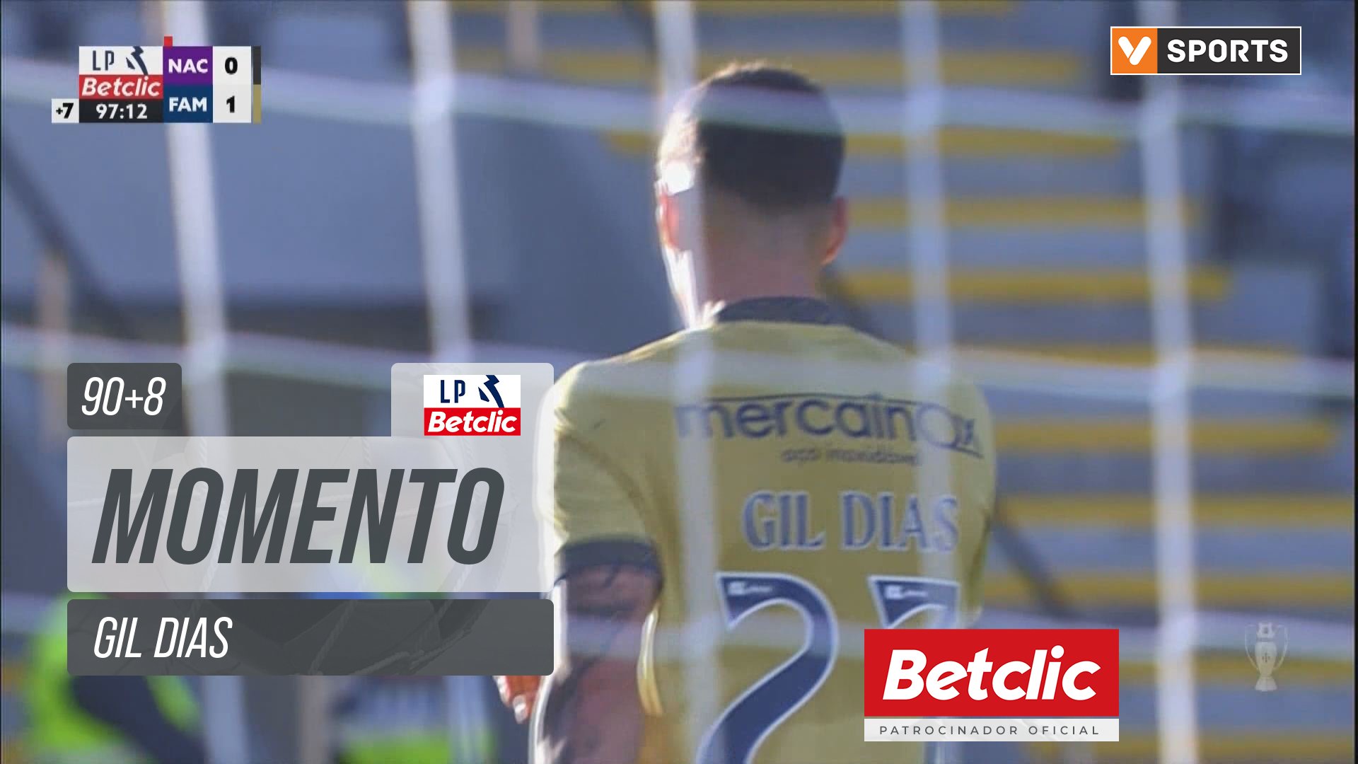 Famalicão, Jogada, Gil Dias aos 90'+8'