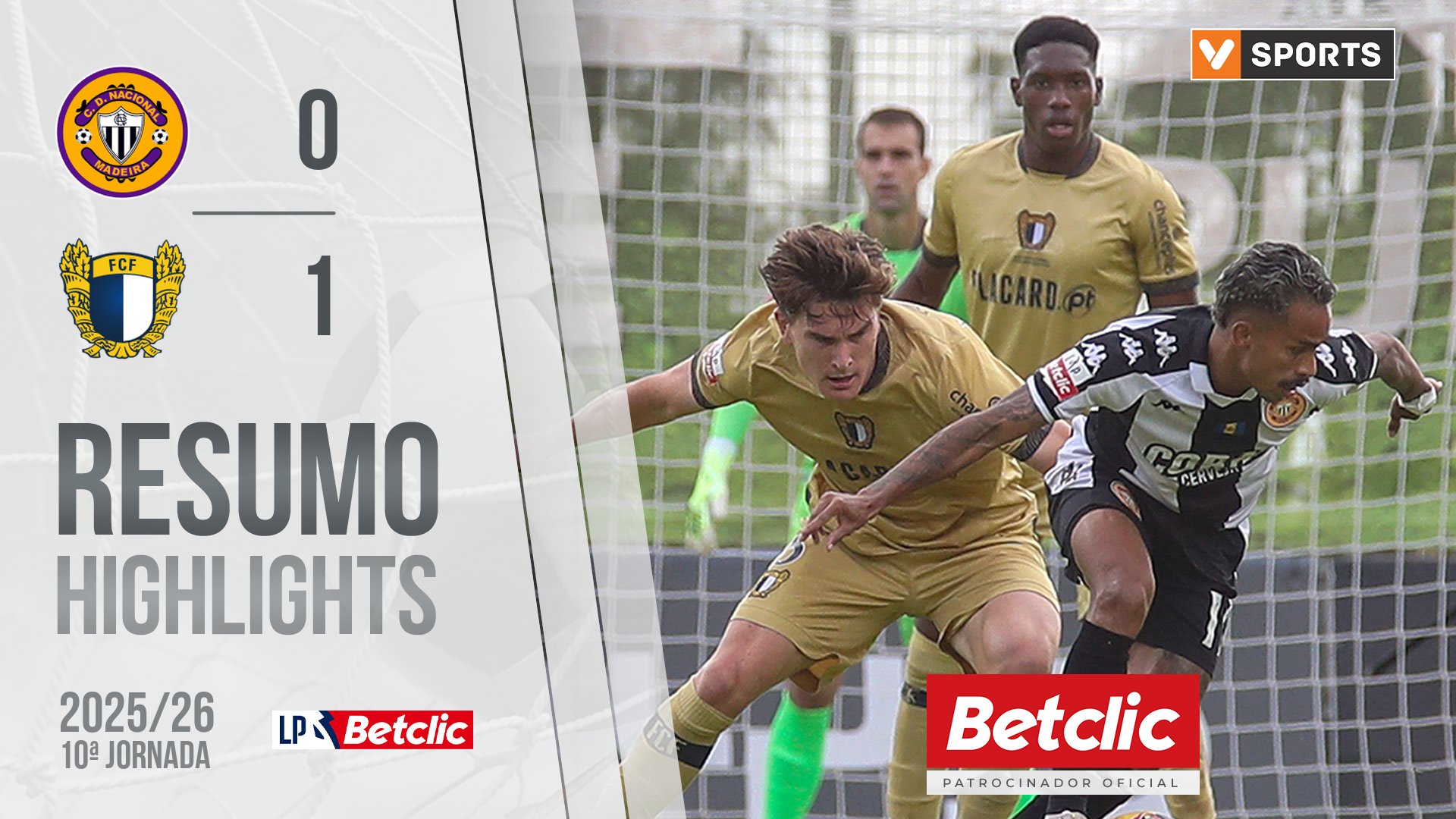 Liga Portugal Betclic (10ªJ): Resumo Nacional 0-1 Famalicão