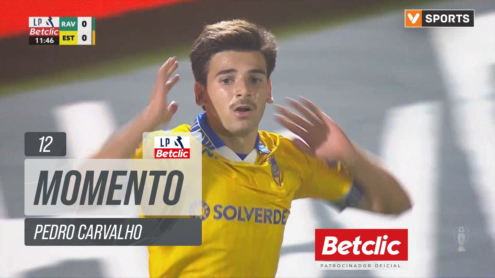 Estoril, Jogada, Pedro Carvalho aos 12'