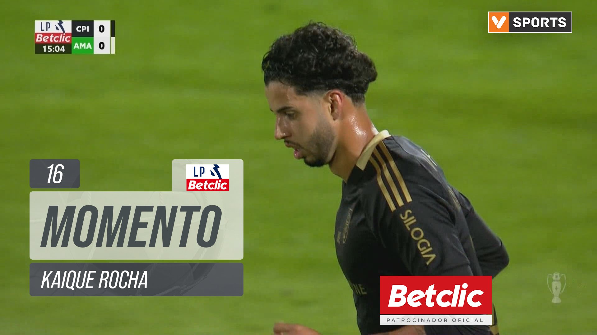 Casa Pia, Jogada, Kaique Rocha aos 16'