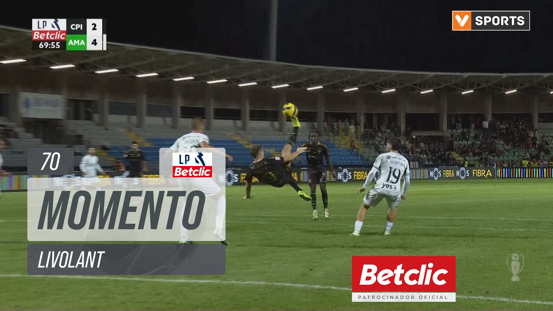 Casa Pia, Jogada, Livolant aos 70'