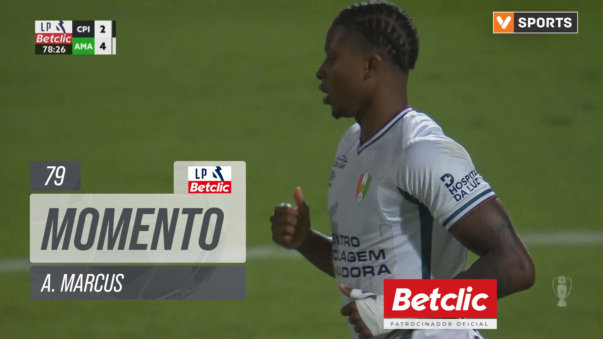 Estrela Amadora, Jogada, A. Marcus aos 79'