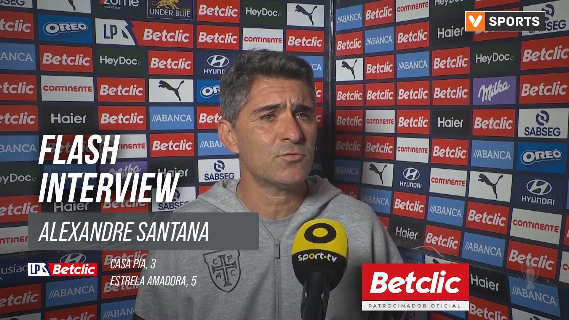 I Liga (#10) | Casa Pia 3-5 Estrela Amadora: Flash Interview Alexandre Santana