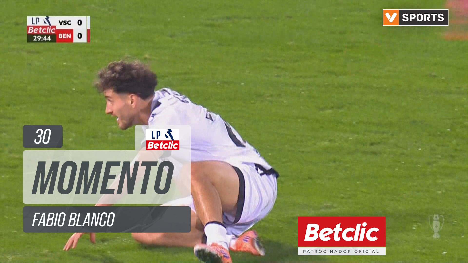 Vitória SC, Jogada, Fabio Blanco aos 30'