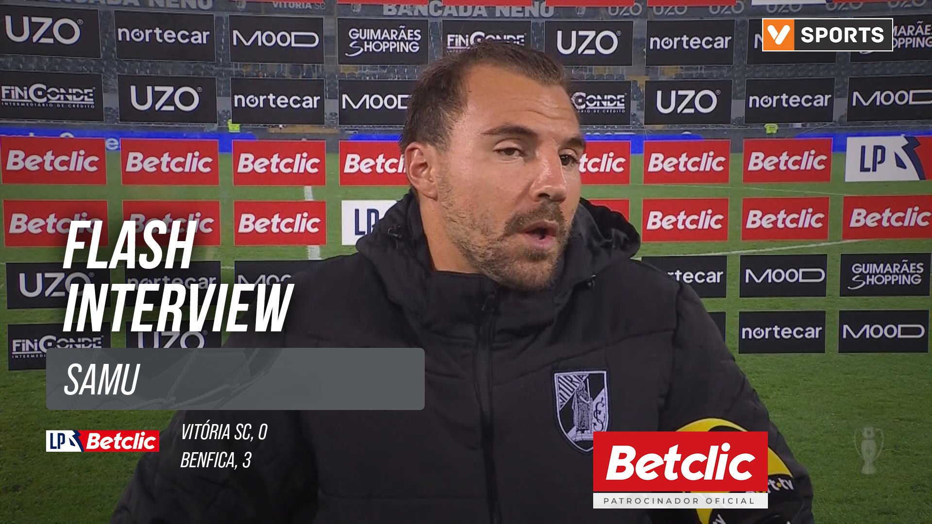 I Liga (#10) | Vitória SC 0-3 Benfica: Flash Interview Samu