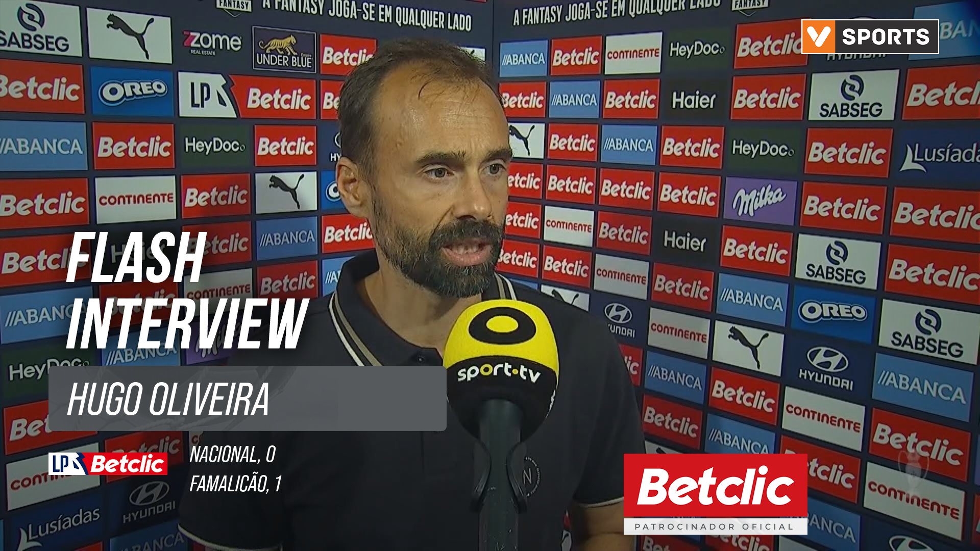 I Liga (#10) | Nacional 0-1 Famalicão: Flash Interview Hugo Oliveira