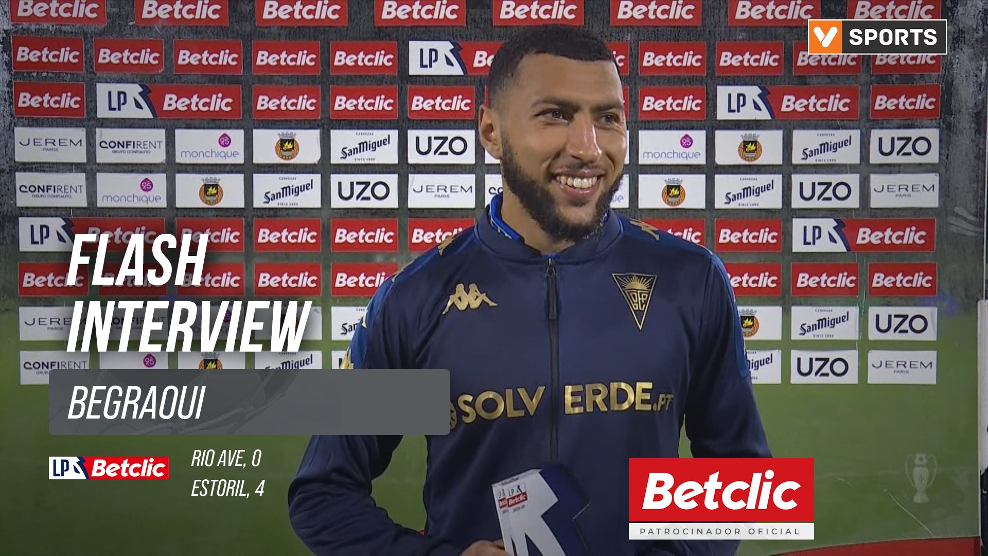 I Liga (#10) | Rio Ave 0-4 Estoril: Flash Interview Begraoui