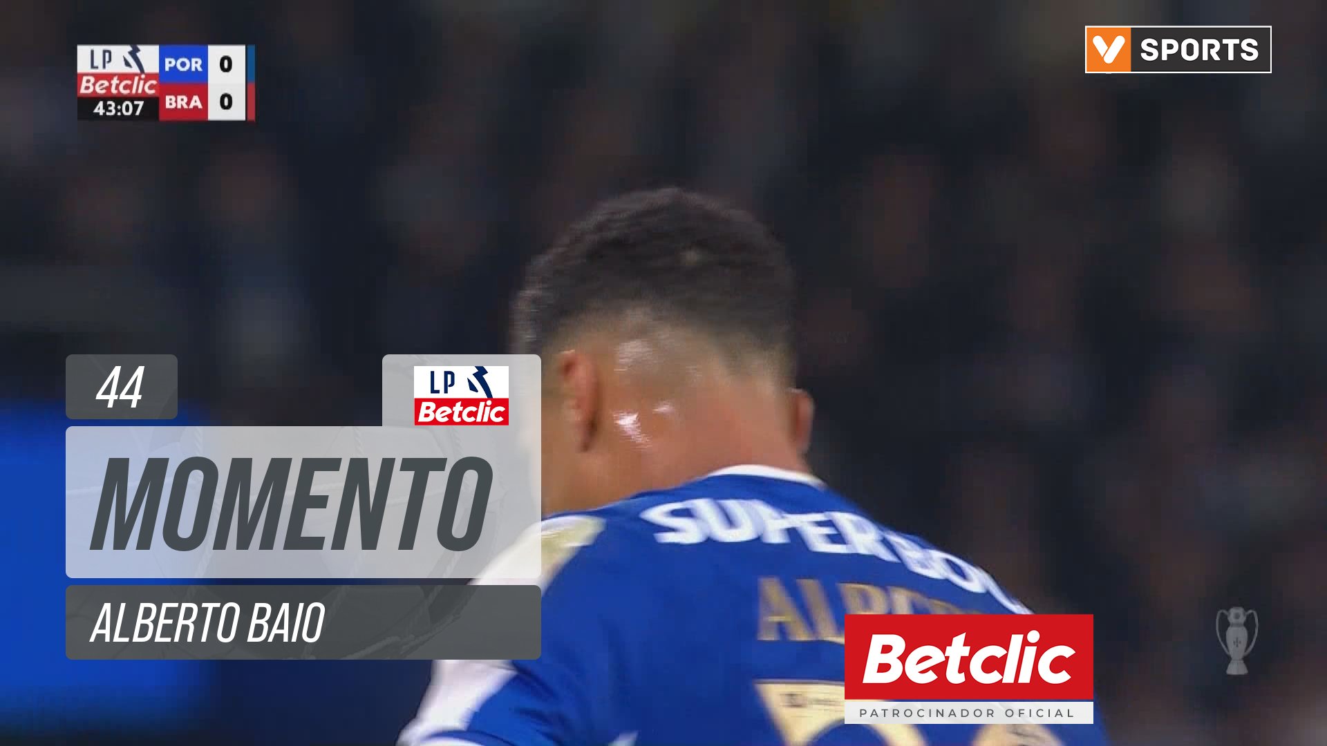 FC Porto, Jogada, Alberto Baio aos 44'