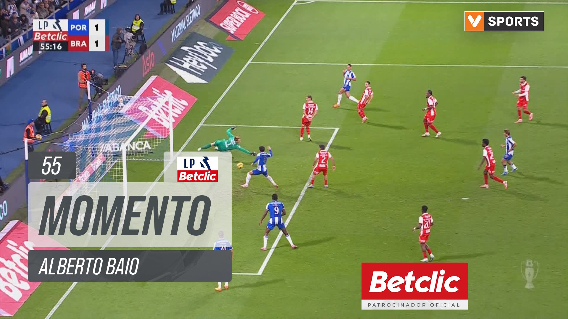 FC Porto, Jogada, Alberto Baio aos 55'