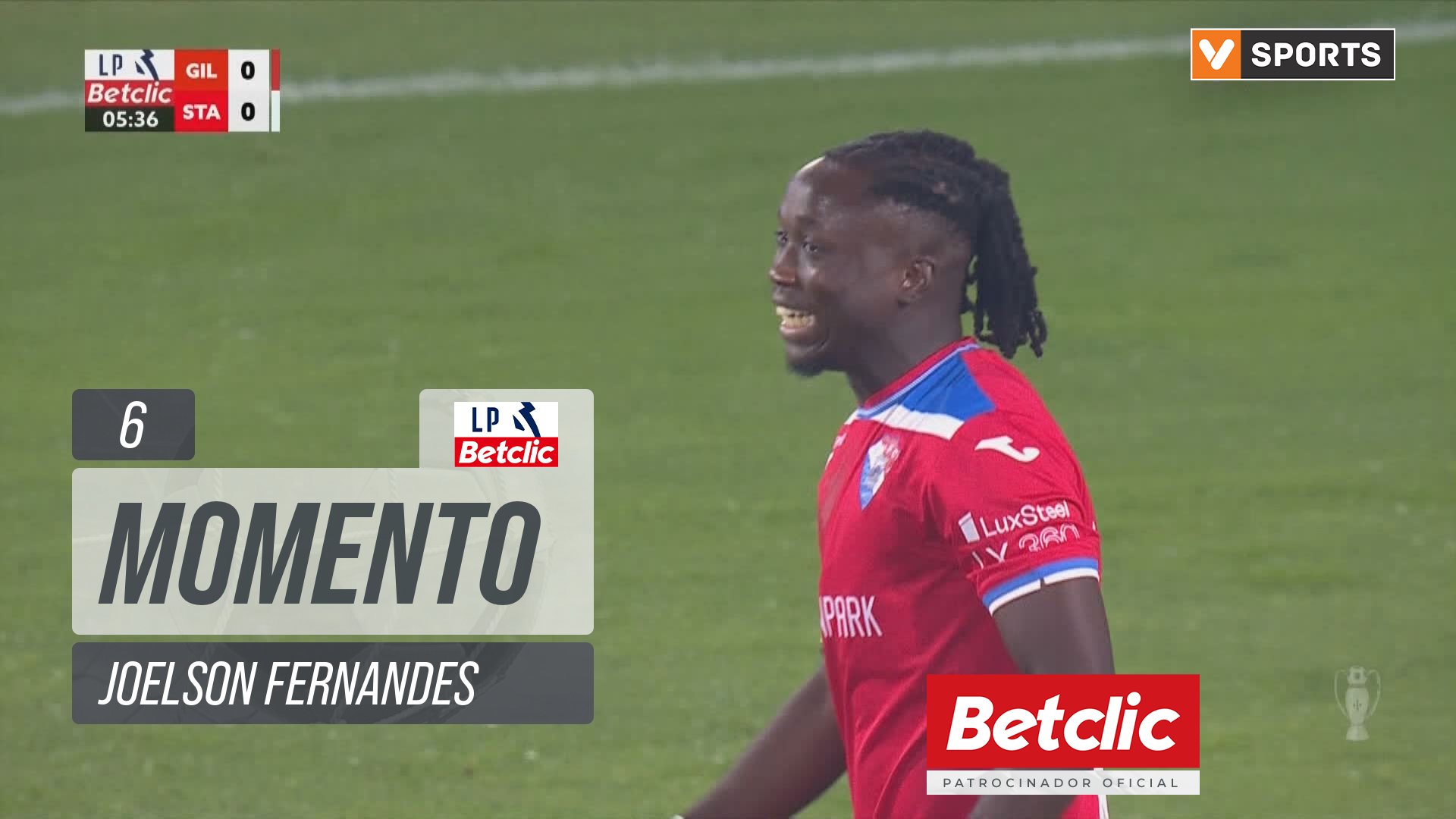 Gil Vicente, Jogada, Joelson Fernandes aos 6'