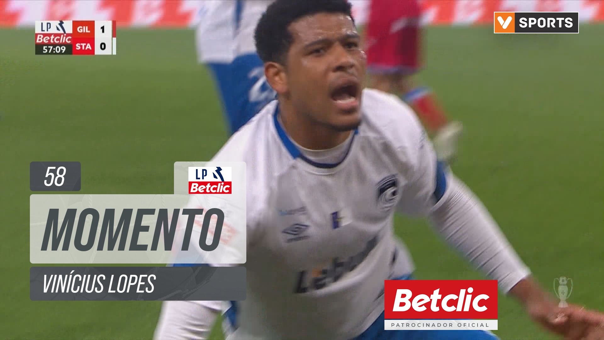 Santa Clara, Jogada, Vinícius Lopes aos 58'