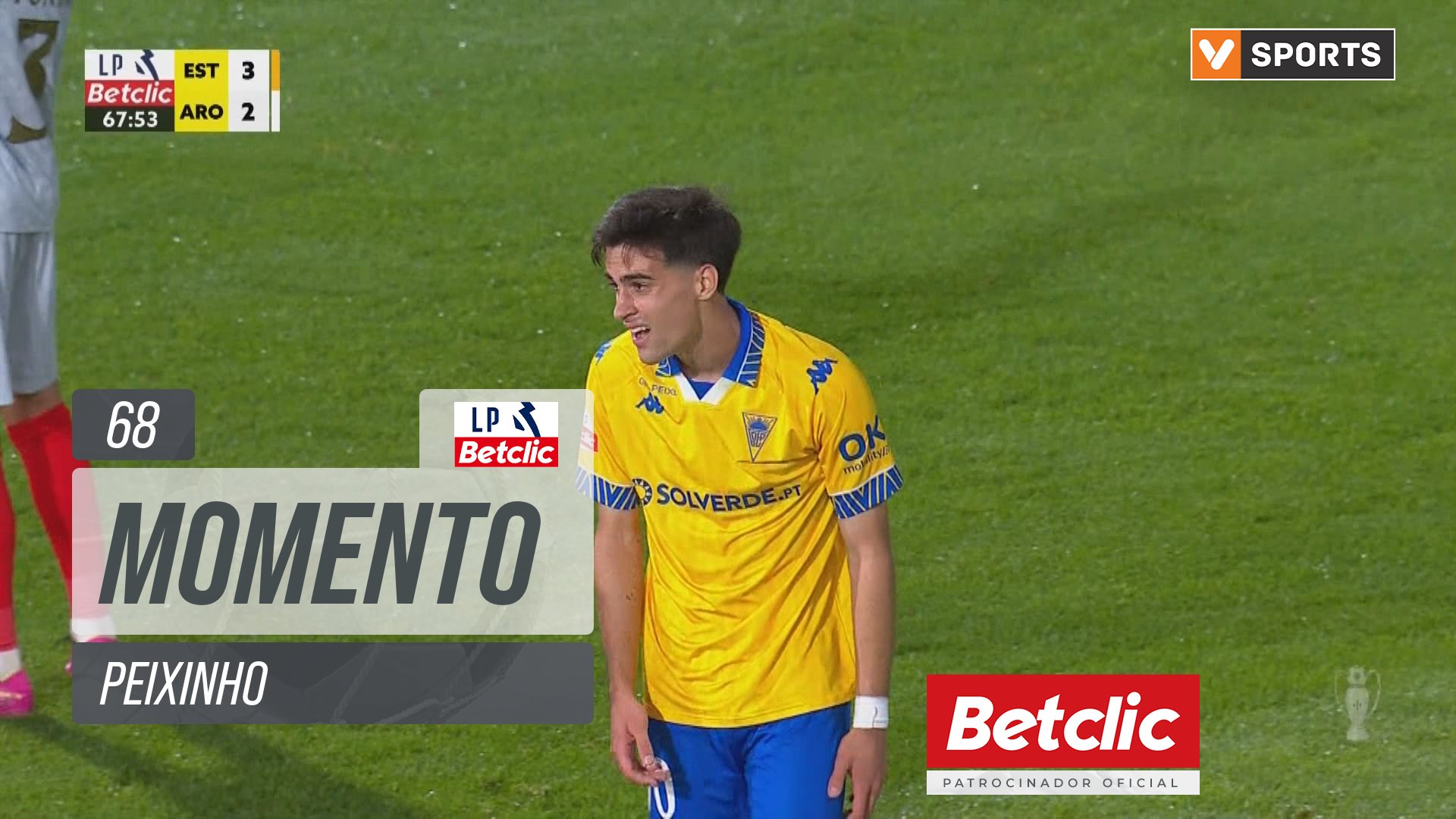 Estoril, Jogada, Peixinho aos 68'