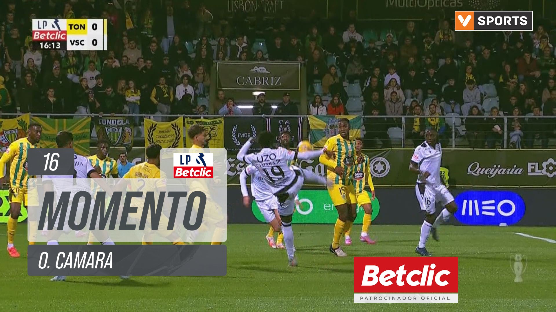 Vitória SC, Jogada, O. Camara aos 16'