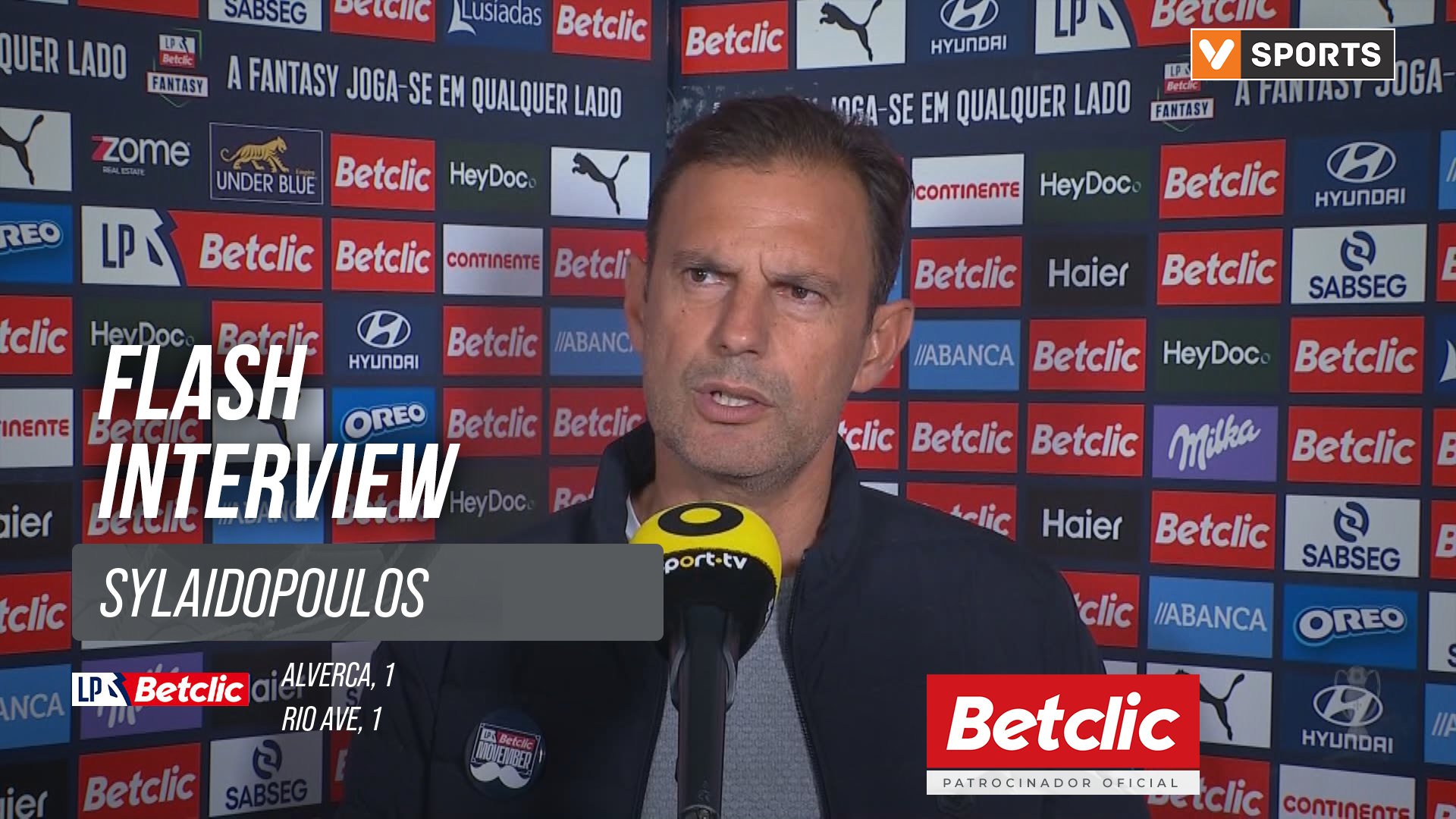 I Liga (#11) | Alverca 1-1 Rio Ave: Flash Interview Sylaidopoulos