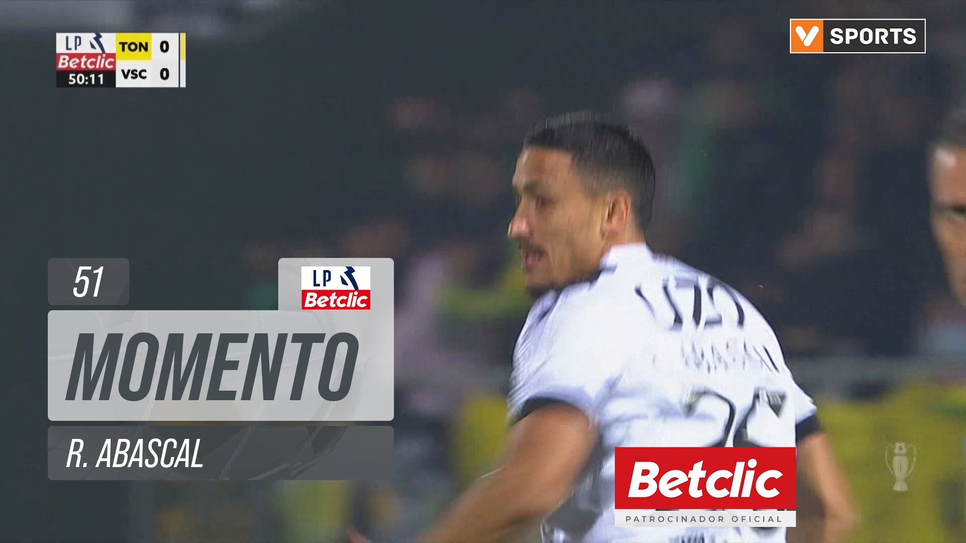 Vitória SC, Jogada, R. Abascal aos 51'
