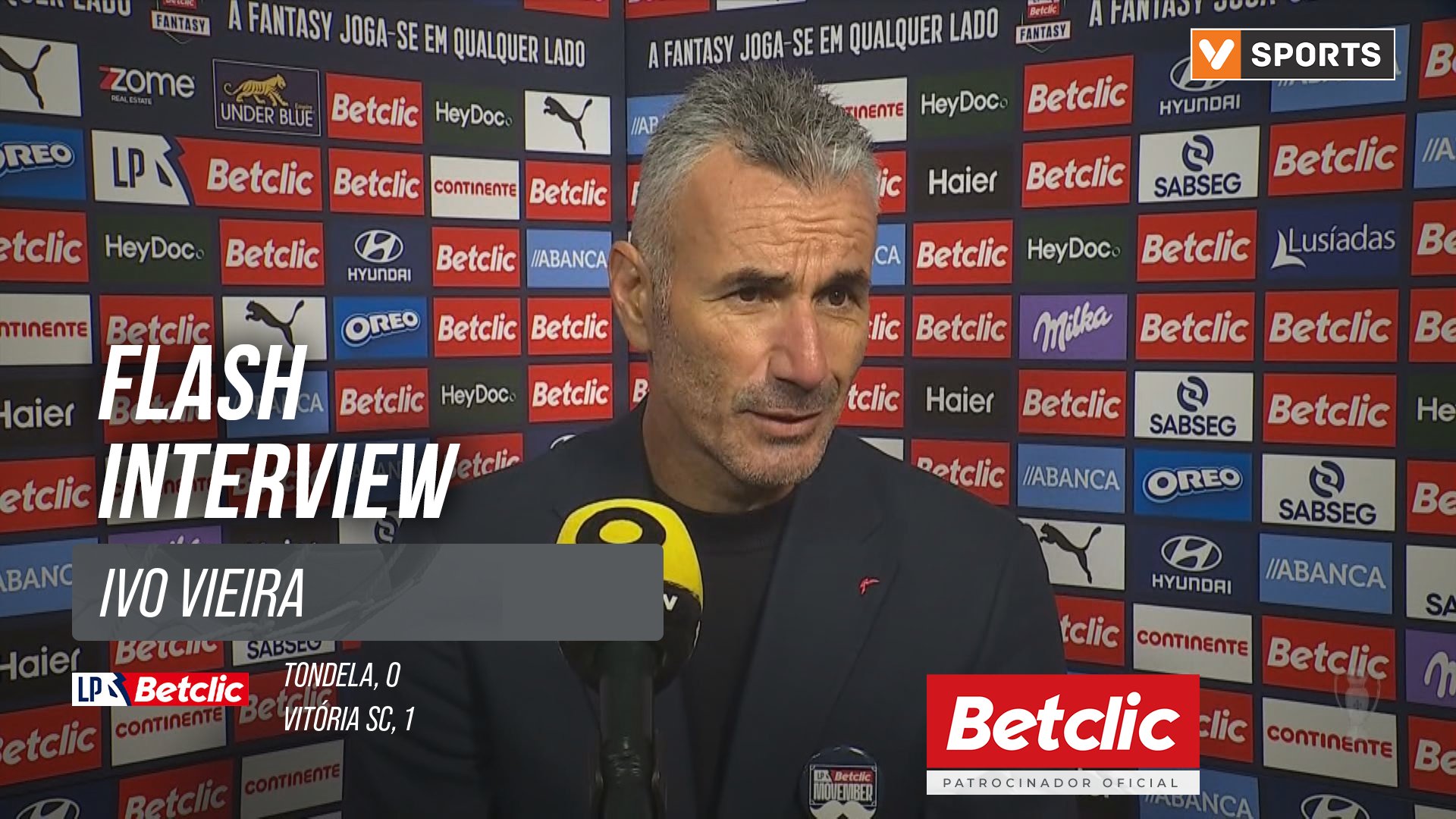 I Liga (#11) | Tondela 0-1 Vitória SC: Flash Interview Ivo Vieira