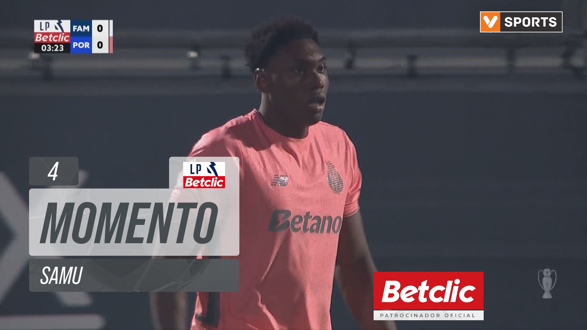 FC Porto, Jogada, Samu aos 4'
