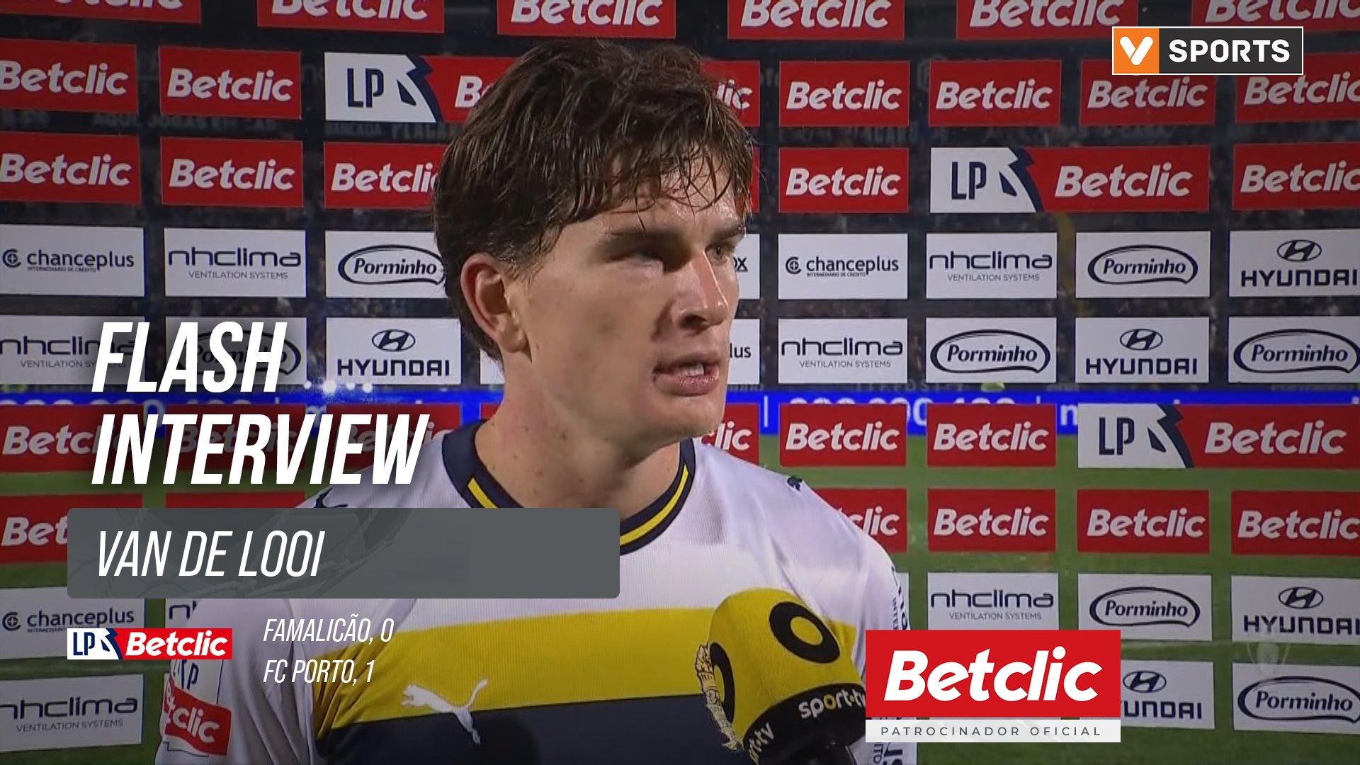 I Liga (#11) | Famalicão 0-1 FC Porto: Flash Interview van de Looi