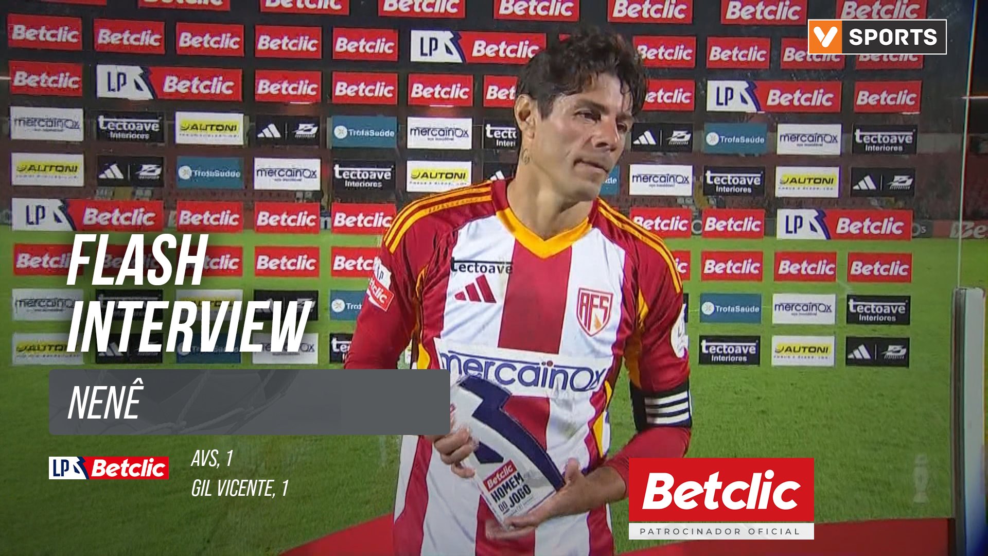 I Liga (#11) | AVS 1-1 Gil Vicente: Flash Interview Nenê