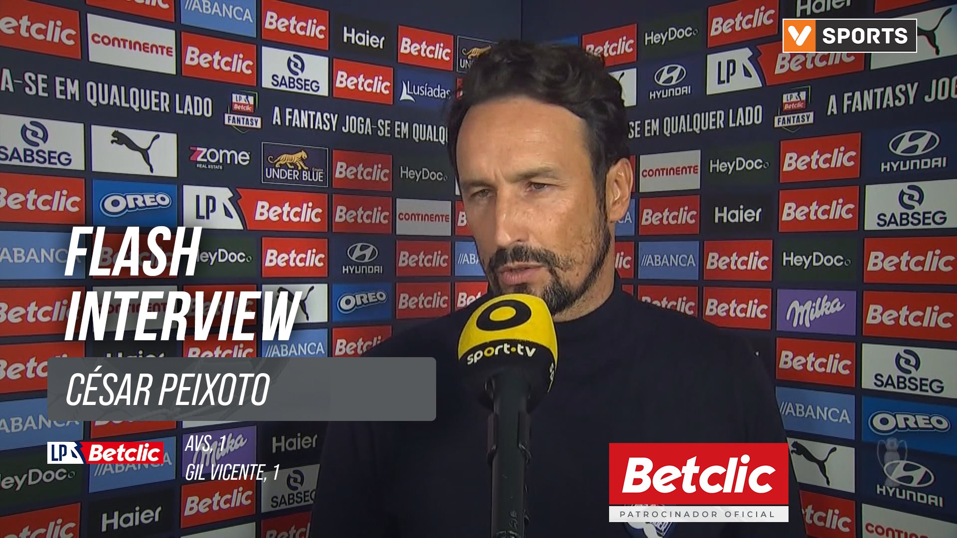 I Liga (#11) | AVS 1-1 Gil Vicente: Flash Interview César Peixoto
