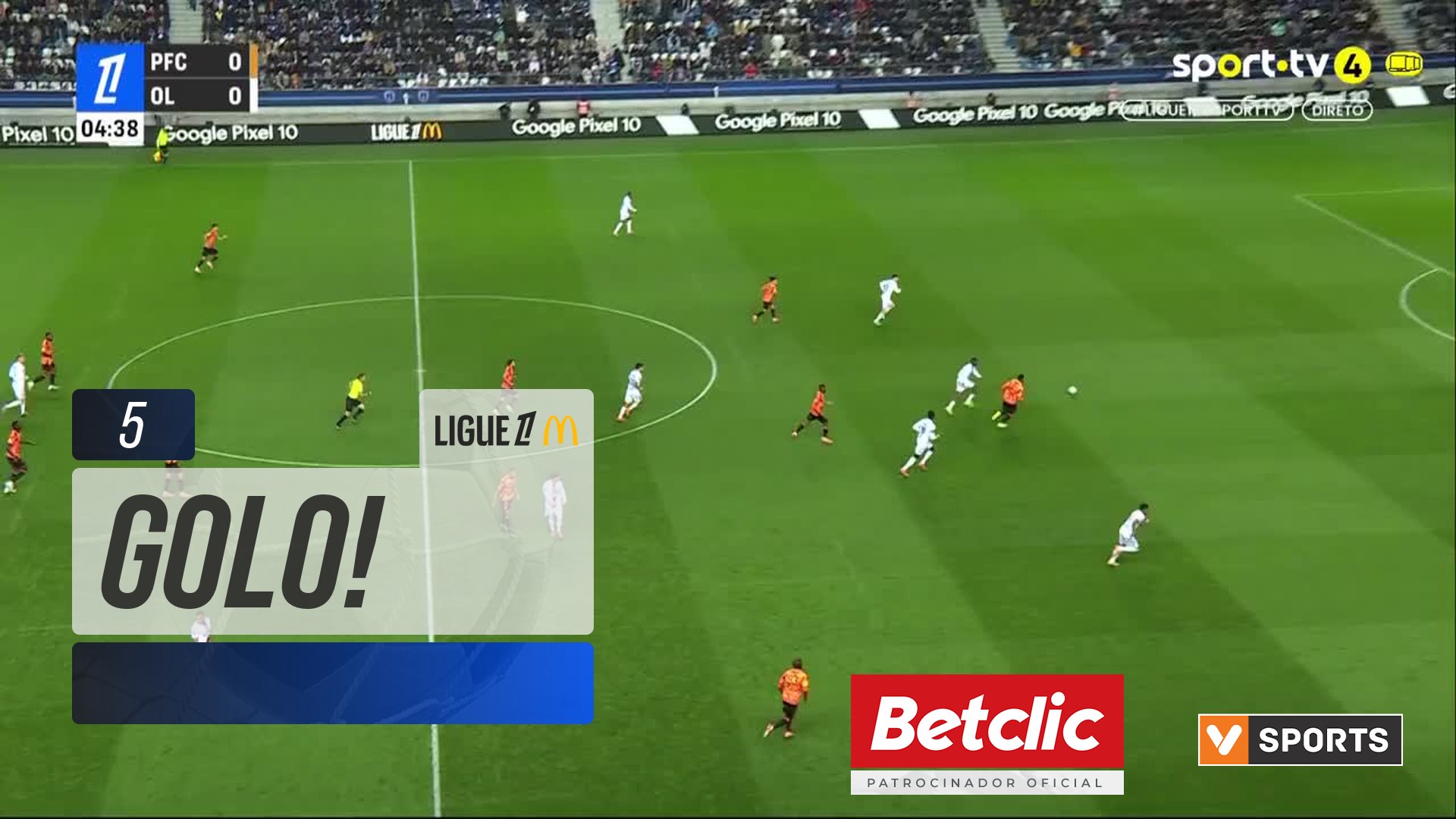 Ligue 1 (10ª Jornada): Resumo Paris FC 3-3 Lyon